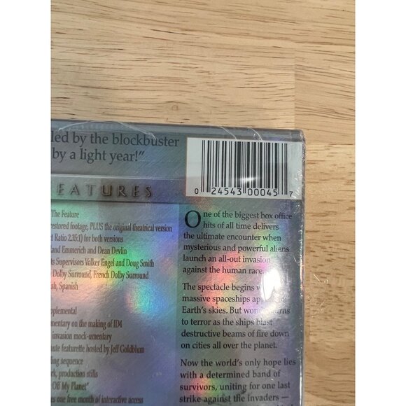 Independence Day DVD Five Star Collection 2-Disc Set Will Smith Brand New - Picture 4 of 4